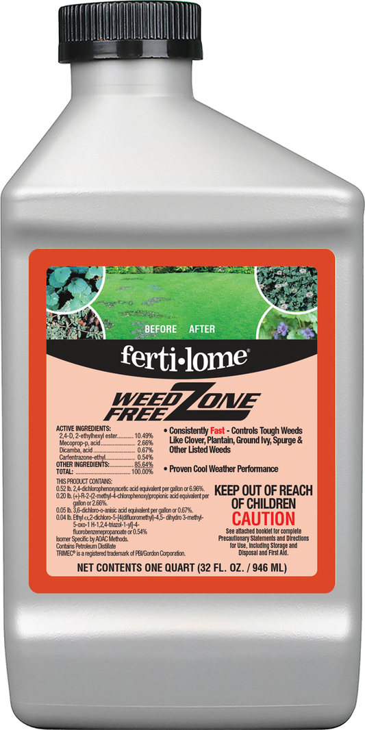 Fertilome Weed Free Zone Concentrate 32 oz