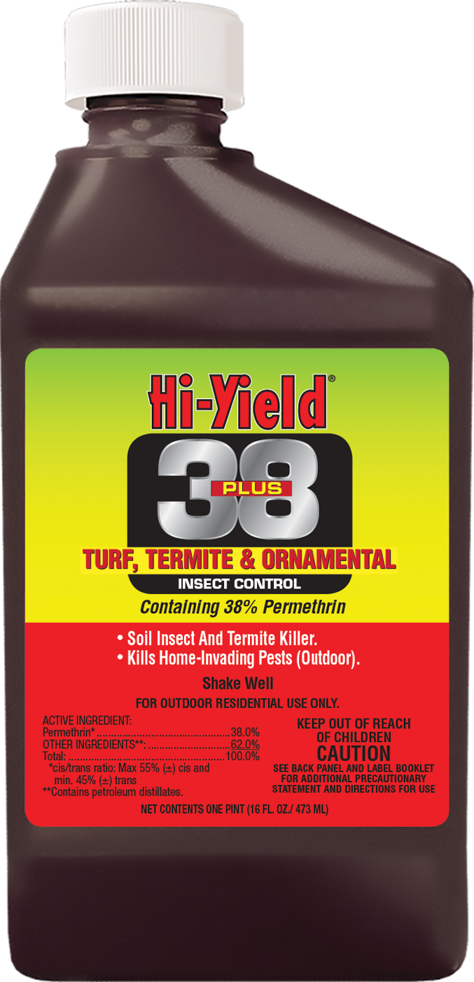 Hi Yield 38 Plus Turf, Termite, & Ornamental Insect Control 1 pt (16 fl oz)