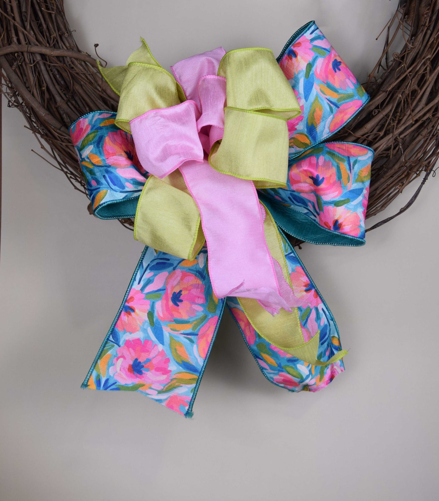 Abstract Floral Bow