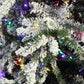 Acacia Fir Artificial Christmas Tree With Color Changning LED Lights "Ship Free"
