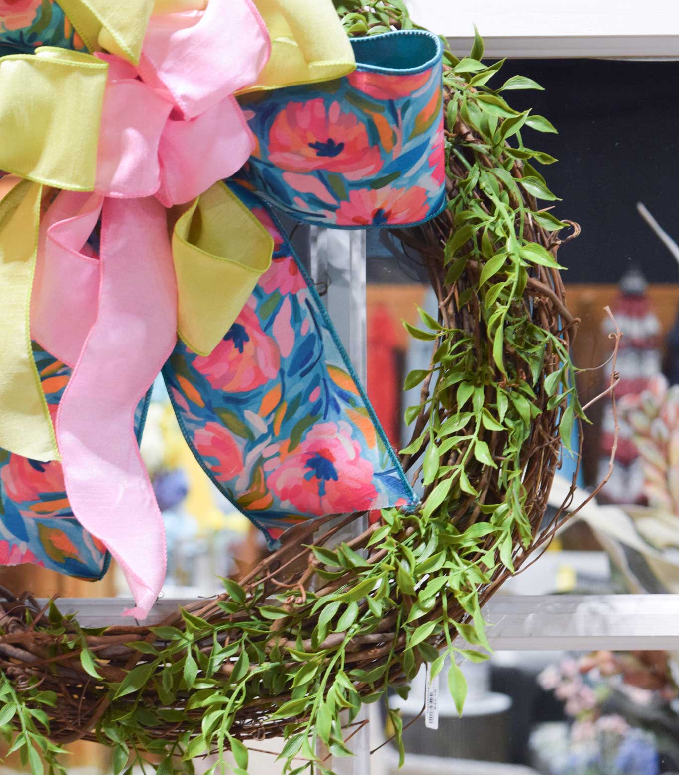 Abstract Floral Bow