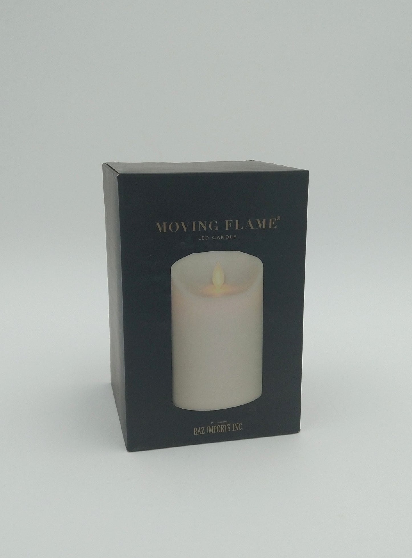 Flameless Pillar Candle 3.5"X 5" Indoor/Outdoor Battery Operated