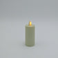 Flameless Candle 1.5"X 4" Set of 2 Battery Operated