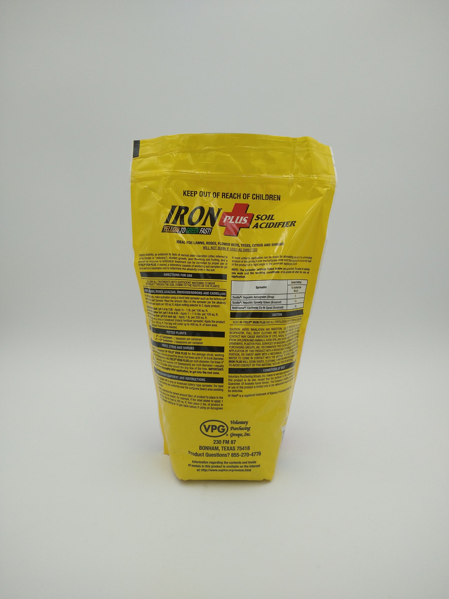 Iron Plus Soil Acidifier 4lbs