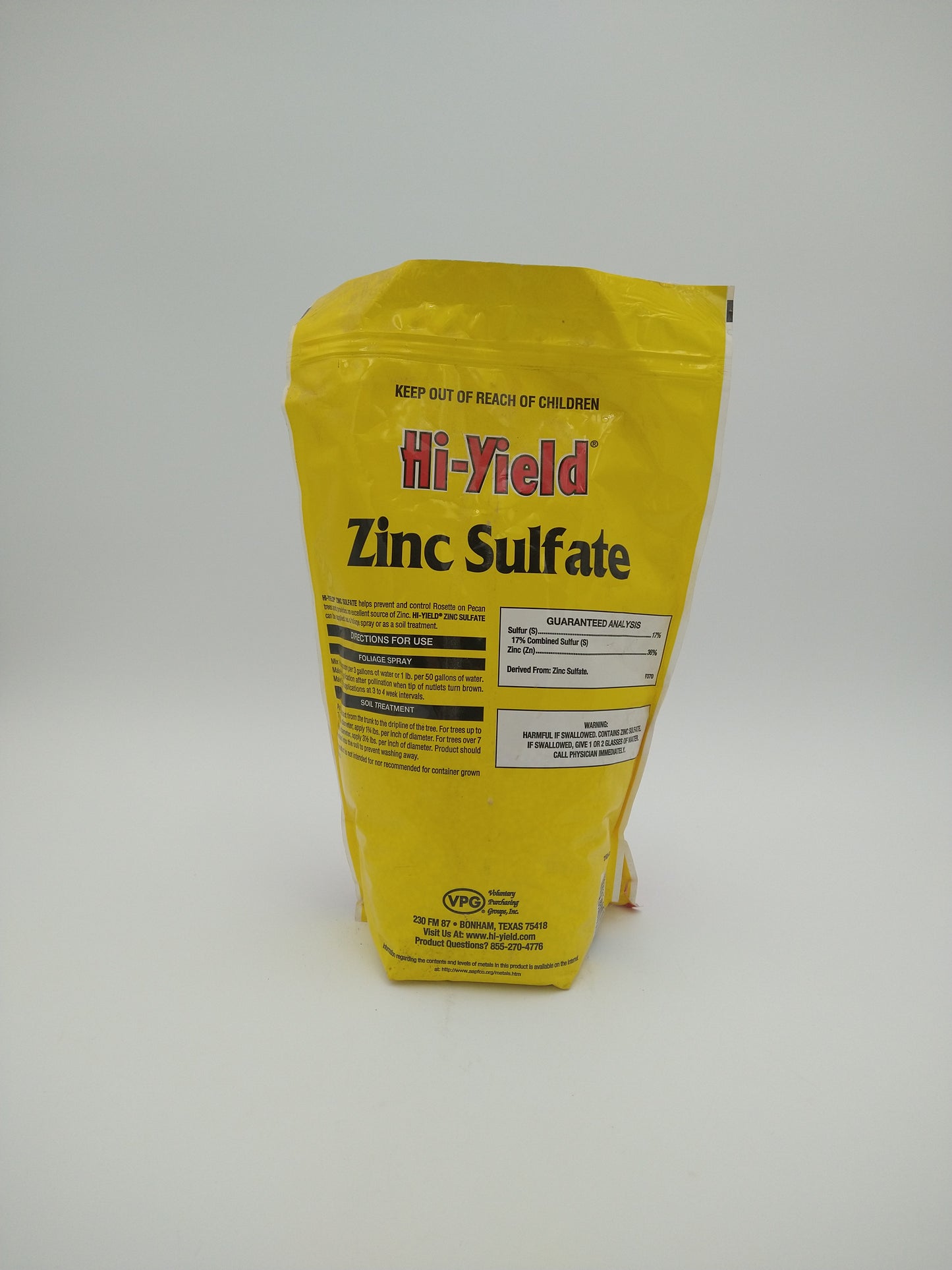 Zinc Sulfate 4lbs