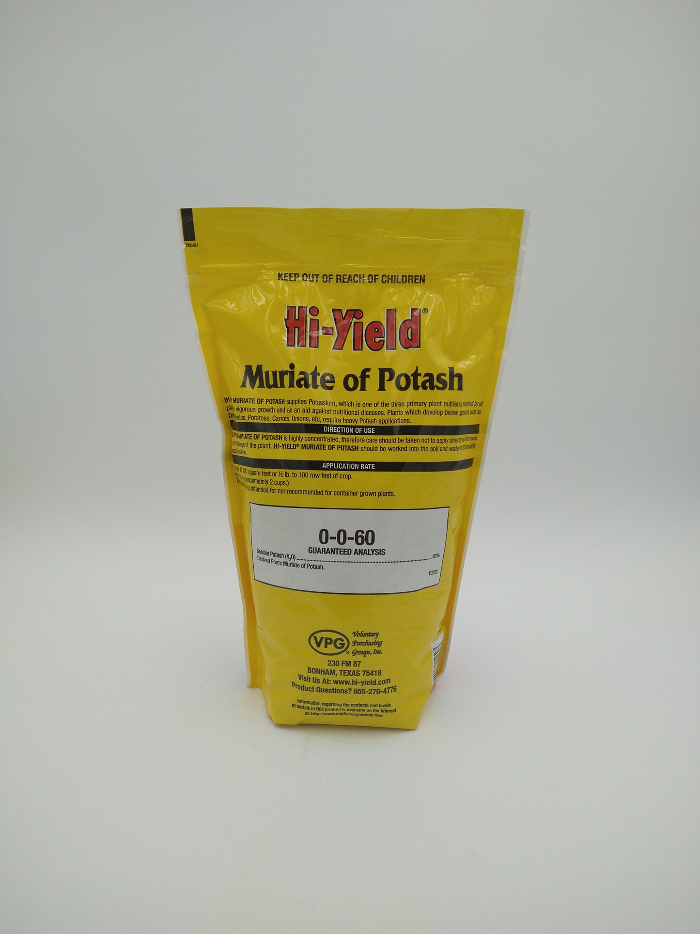 Muriate of Potash 4lbs