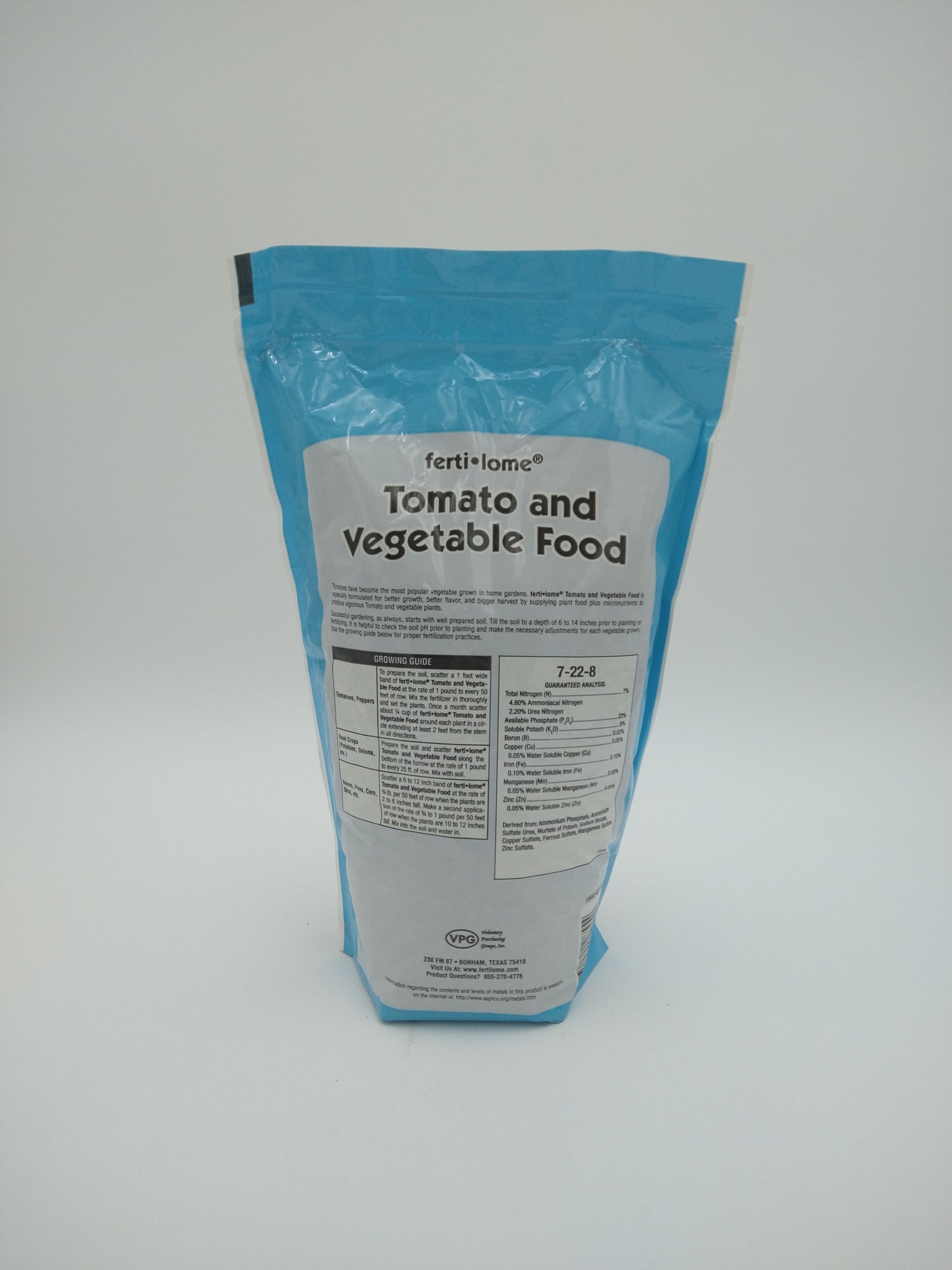 Tomato & Vegetable Food 4lbs