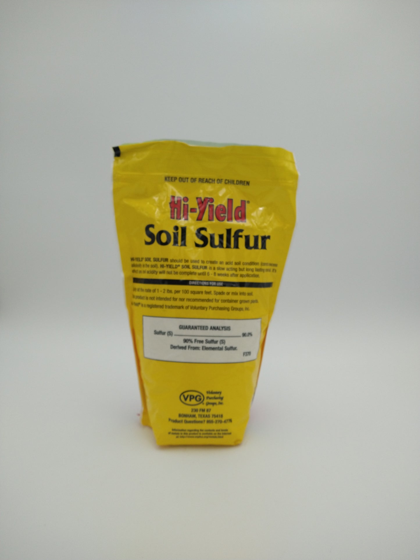 Soil Sulfur 4lbs