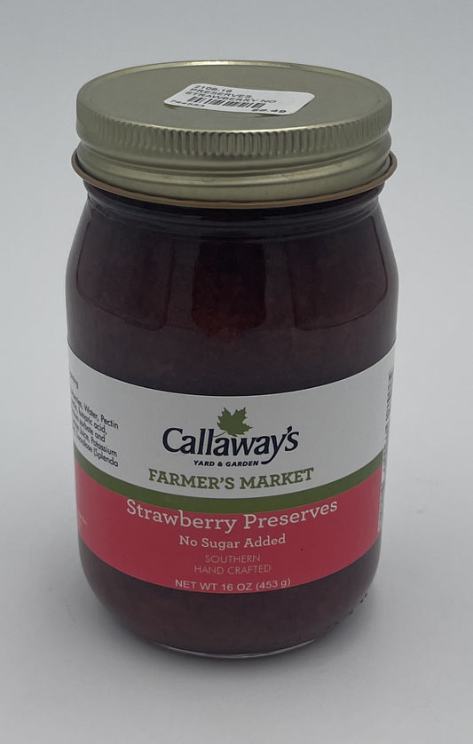 "No Sugar Added" Strawberry Preserves