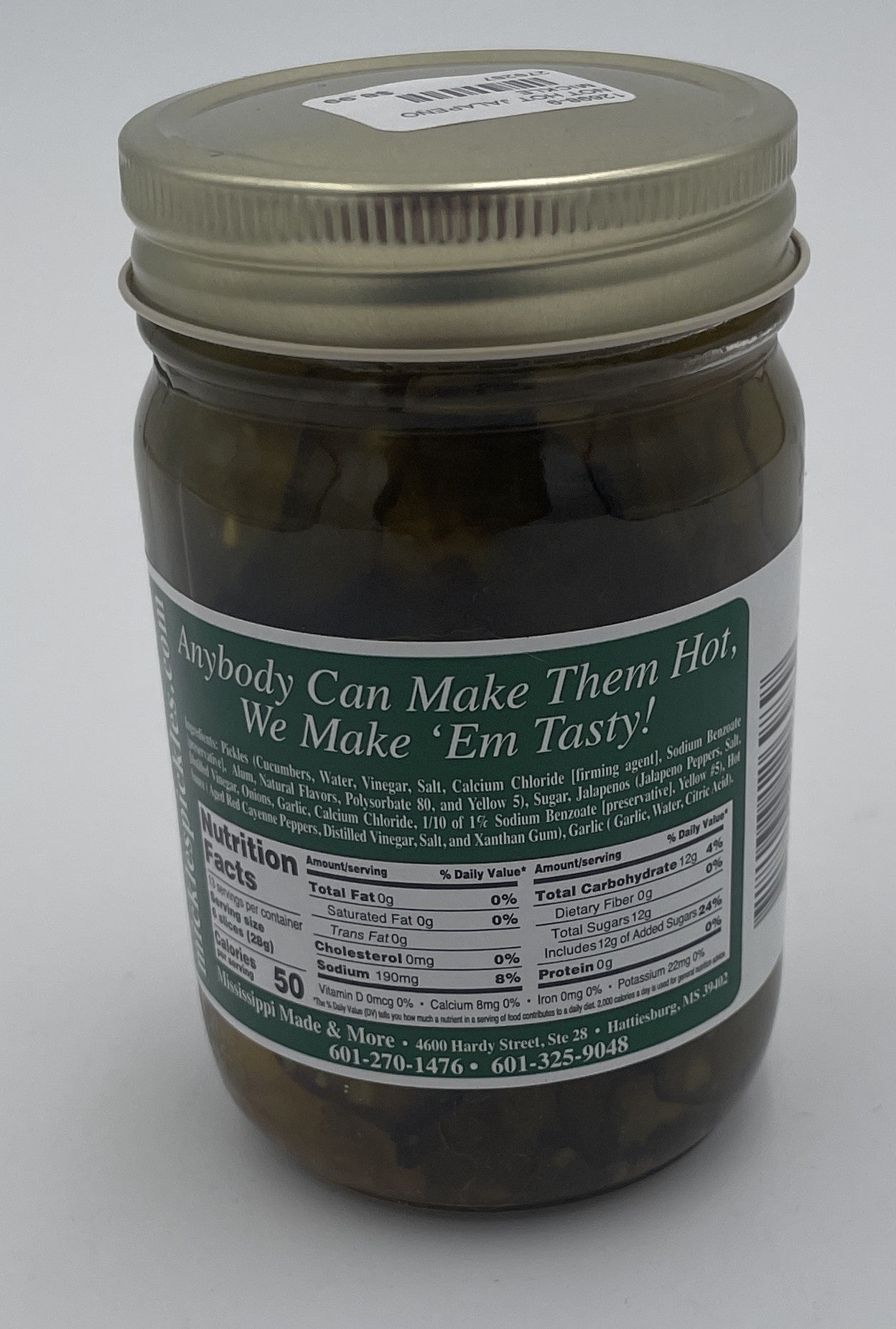 Pickles, Mickles Pickles Not Hot Jalapeno