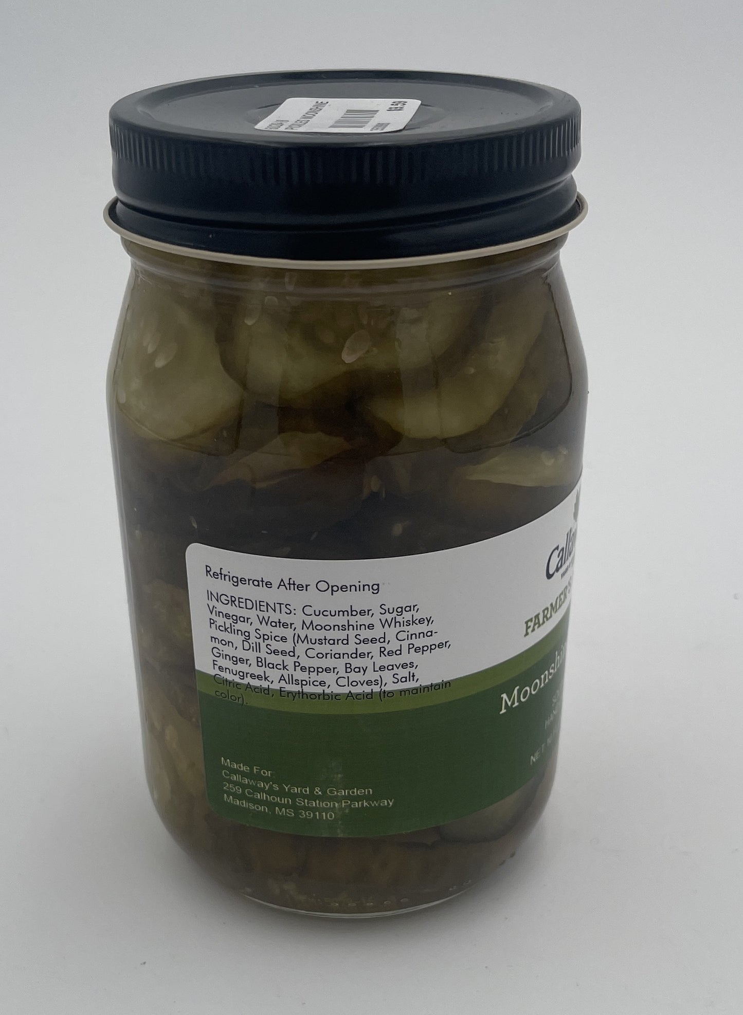 Pickles, Callaway's Moonshine Pickles