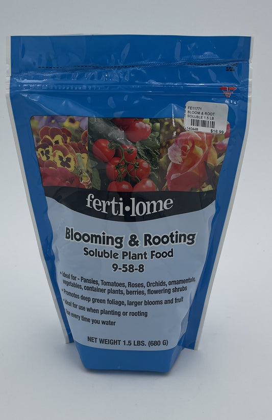 Fertilome Blooming & Rooting Water Soluble Plant Food 1.5lbs