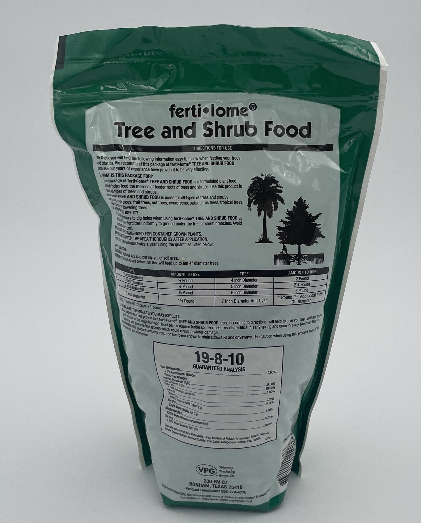 Fertilome Tree and Shrub Food 4lbs