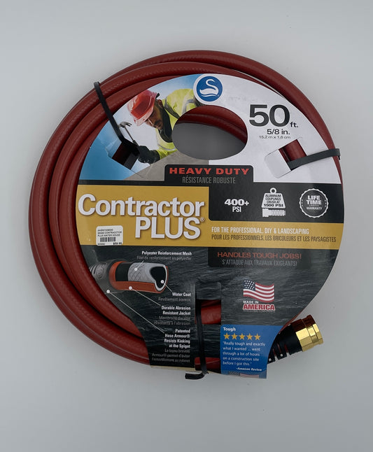 Hose, Swan Contractor Plus 50 x 5/8" Heavy-Duty Waster Hose