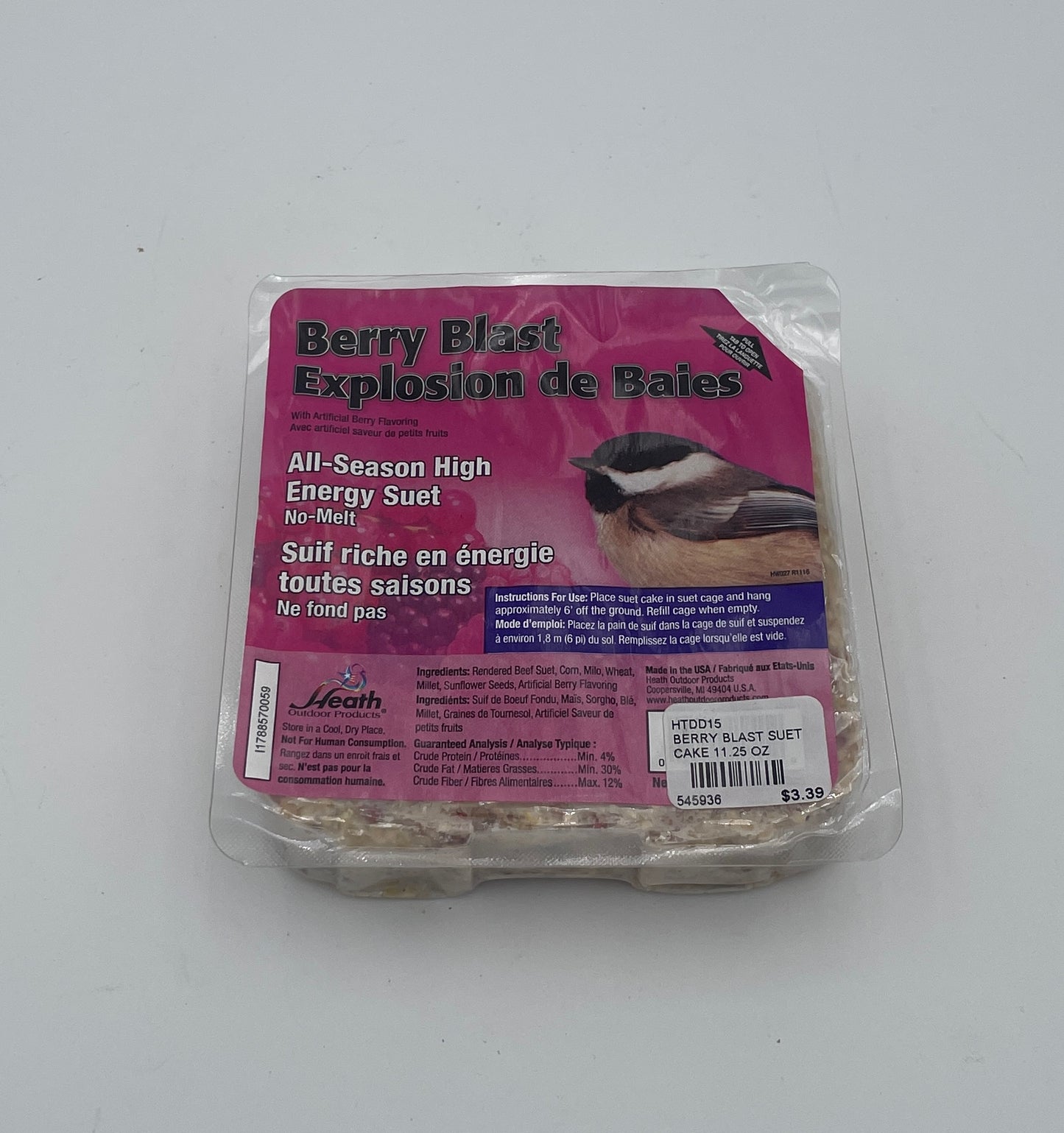 Suet Cake Berry Blast 11.25 0Z