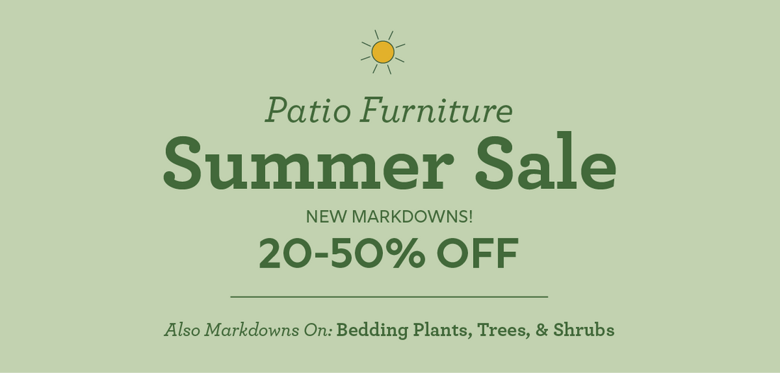 Patio Furniture Summer Sale!