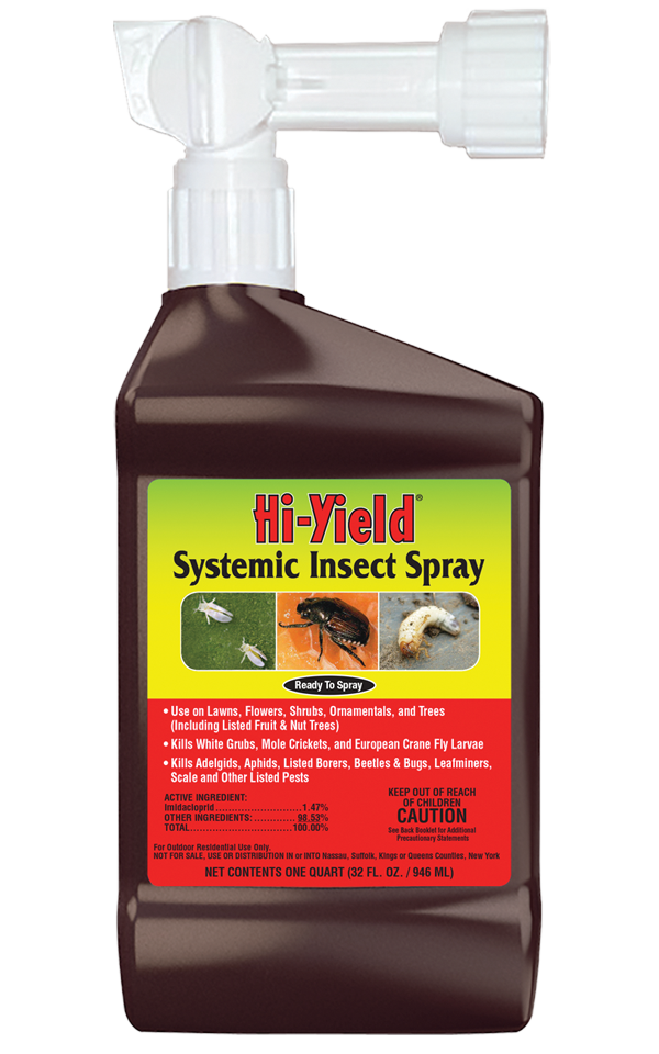 Hi-Yield Systemic Insect Spray Ready To Use 1 qt (32 fl oz)