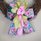 Abstract Floral Bow