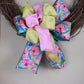 Abstract Floral Bow