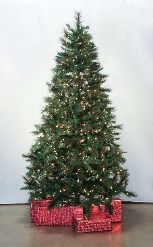 10' Callaway's Classic Artificial Christmas Tree With Color Changing LED Lights "In Store Pickup Only"
