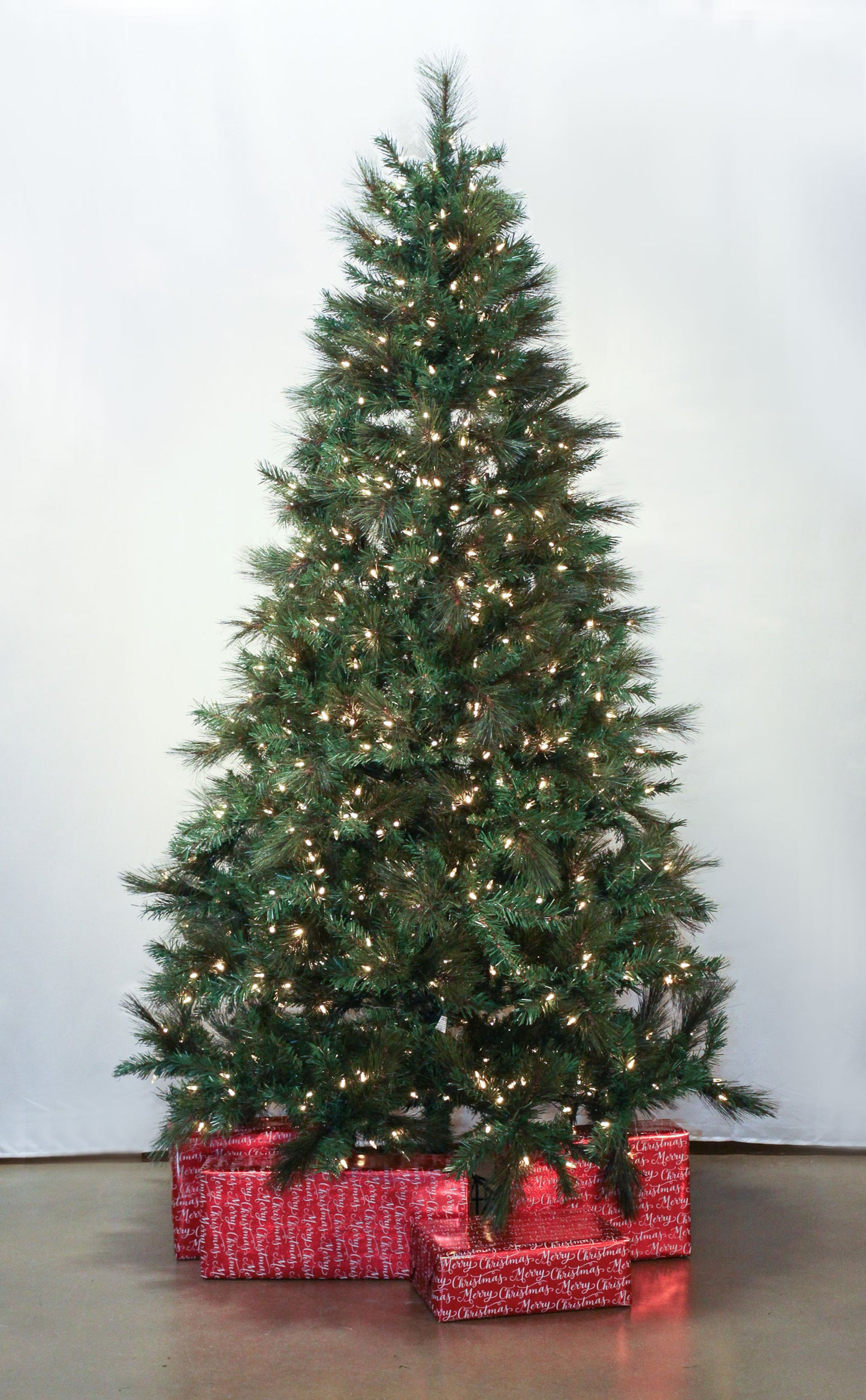 Callaway's Classic Fir Artificial Christmas Tree With Color Changing LED Lights "Ships Free"