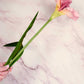 Real Touch Pink Iris Silk Floral 30.5" Pick