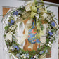 Green & Blue Spring Wreath