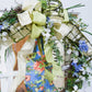Green & Blue Spring Wreath