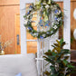 Green & Blue Spring Wreath
