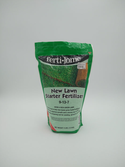 New Lawn Starter Fertilizer 4lbs