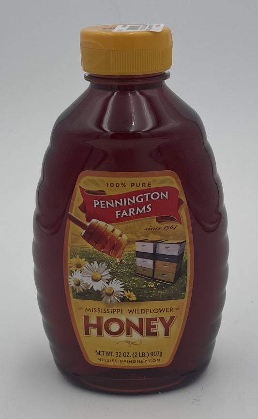 Honey 100% Pure Wildflower (32 oz) 2lbs