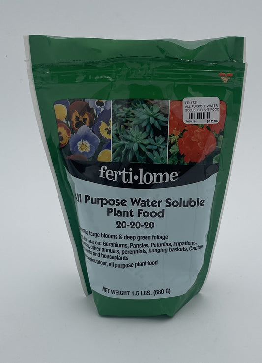 Fertilome All Purpose Water Soluble Plant Food 1.5lbs