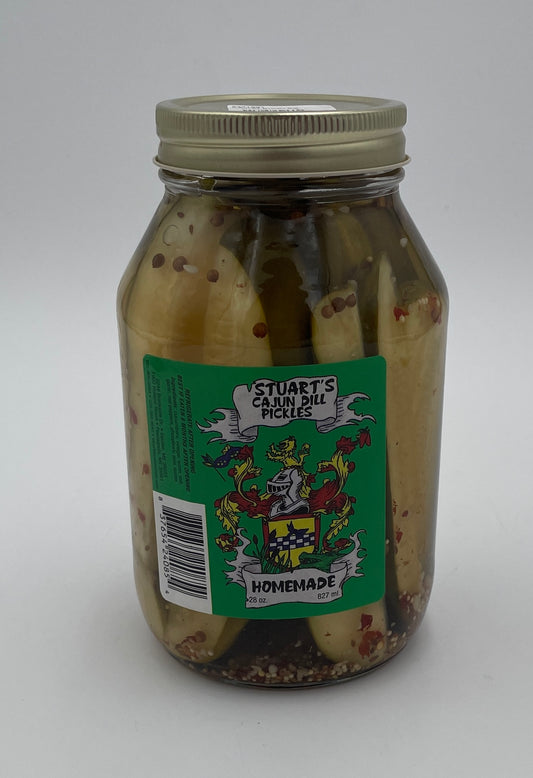 Pickles, Cajun Pickles, Quart